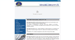 Desktop Screenshot of e2egloballine.com